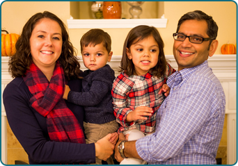 Dr. Sanjeev Jay Dhamija, DDS and Family